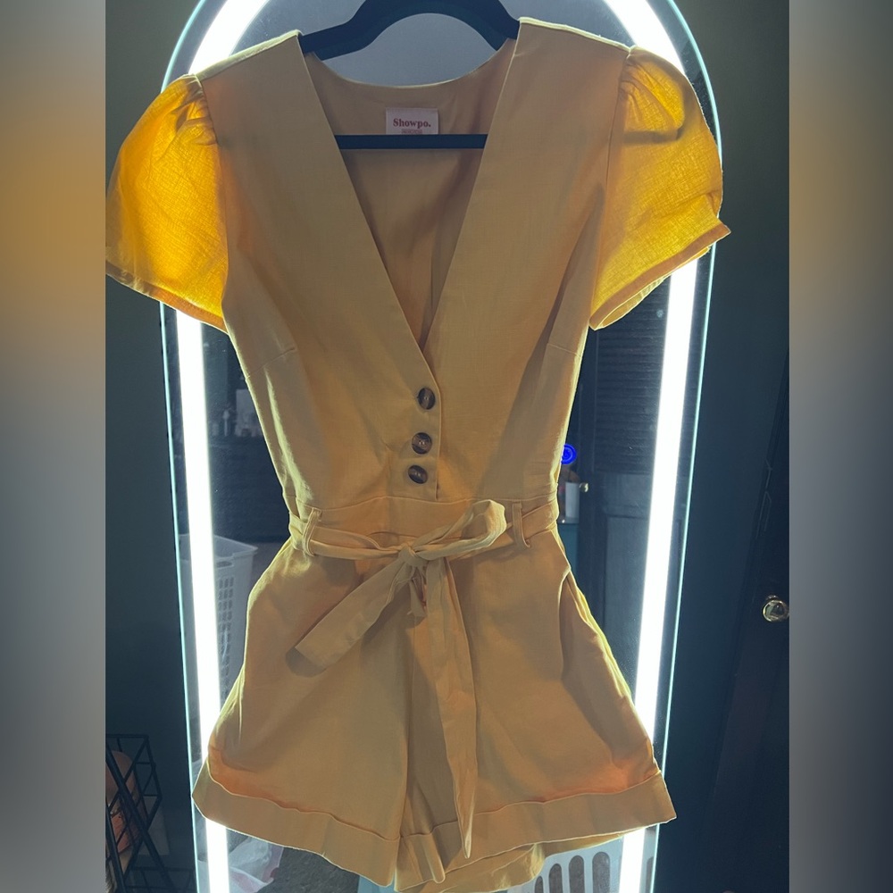 Showpo. Yellow Romper